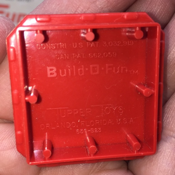 Tupper Toys Build-O-Fun Building Set 101 Tupperware Vintage 1965 - Picture 13 of 13